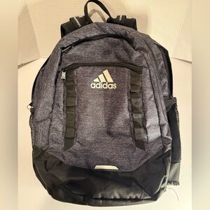 Adidas Black and Gray Men's Backpack